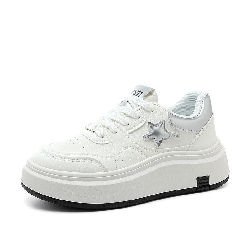 Damen Plattform Sneakers mit modischem Design und komfortabler Dämpfung EB