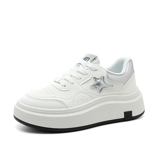 Damen Plattform Sneakers mit modischem Design und komfortabler Dämpfung EB