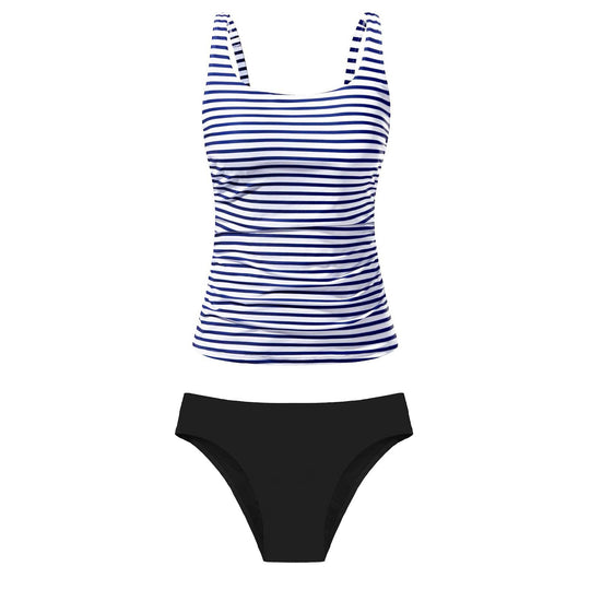 Damen Bikiniset mit floralem Oberteil und klassischem Unterteil EB