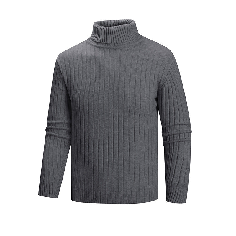 Herren Strickpullover mit Stehkragen EB