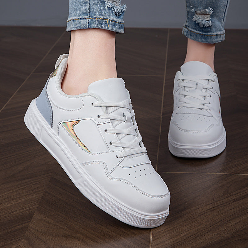 Damen Sportliche Sneakers mit eleganter Akzentfarbe EB