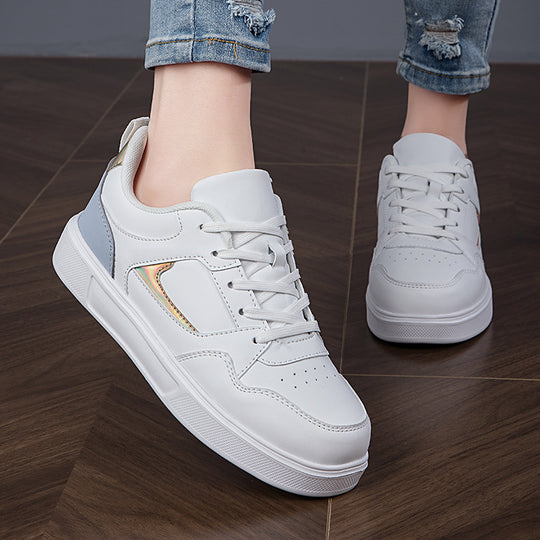 Damen Sportliche Freizeitsneaker mit modischem Design und atmungsaktiver Sohle EB