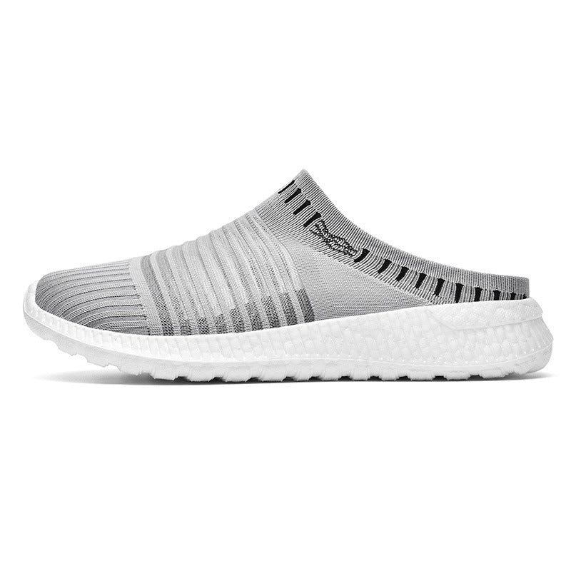 Damen Sportliche Slip-On Sneaker mit atmungsaktivem Obermaterial und rutschfester Sohle EB