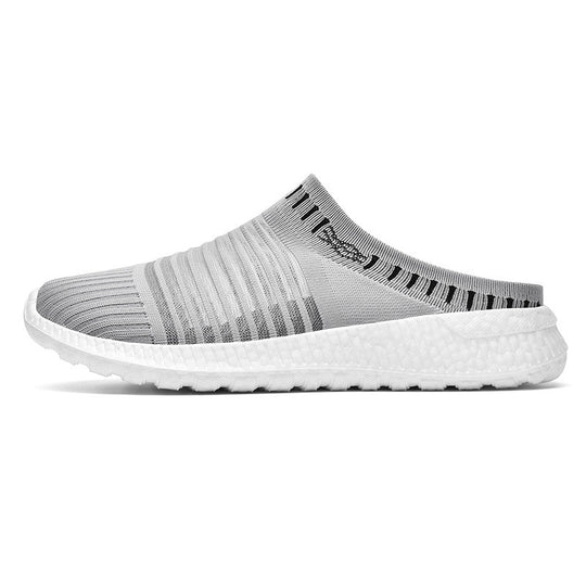 Damen Sportliche Slip-On Sneaker mit atmungsaktivem Obermaterial und rutschfester Sohle EB