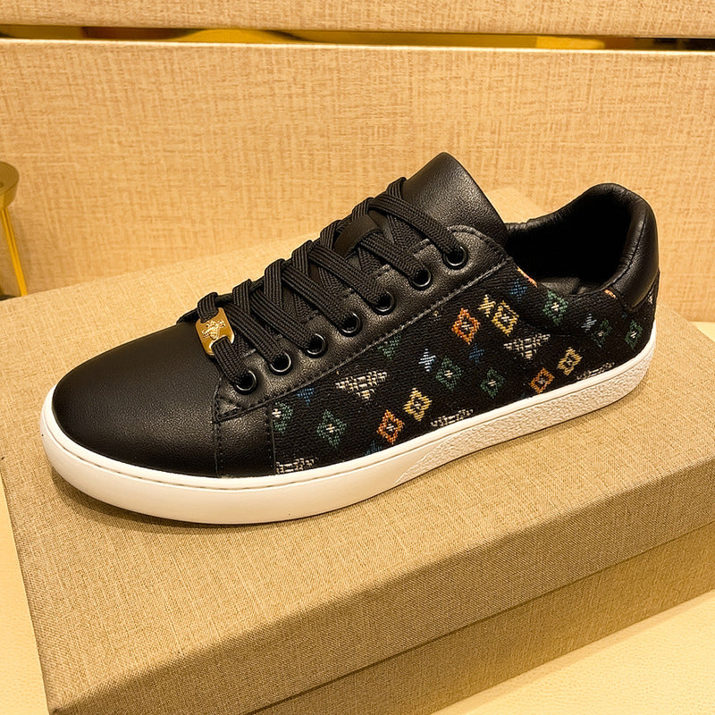 Damen Modische Sneakers mit künstlerischen Mustern und komfortabler Polsterung EB