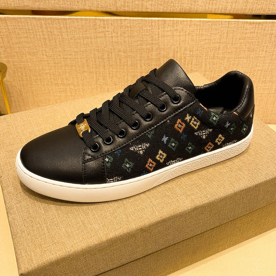 Damen Modische Sneakers mit künstlerischen Mustern und komfortabler Polsterung EB