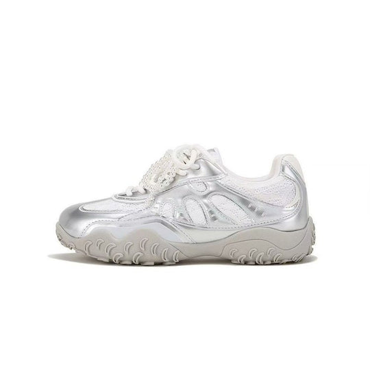 Damen Sportliche Sneaker mit atmungsaktivem Obermaterial und rutschfester Sohle EB
