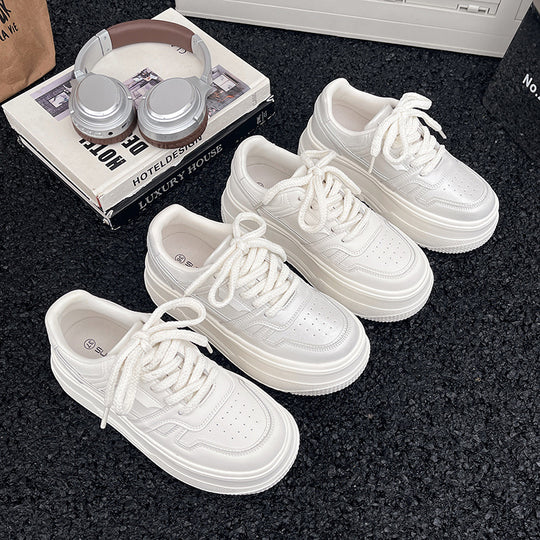 Damen Chunky Sneaker mit modischem Plateau und atmungsaktivem Obermaterial EB