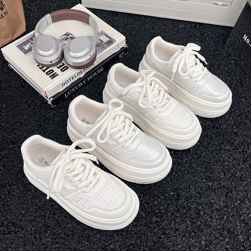 Damen Chunky Sneaker mit modischem Plateau und atmungsaktivem Obermaterial EB