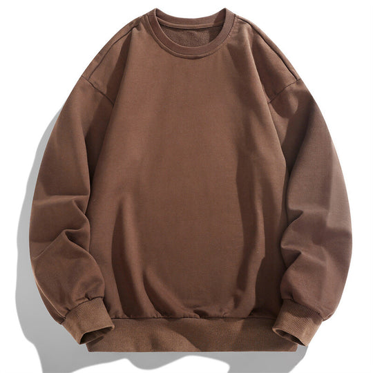 Damen bequemer Sweatshirt mit lässigem Schnitt und elastischem Bund EB