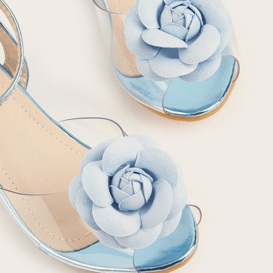 Mädchen Elegante Sandalen mit niedlichem Blumenmotiv EB