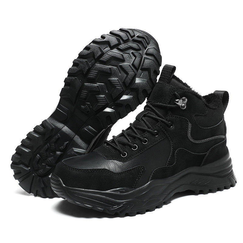 Damen Sportliche Winterstiefel mit strapazierfähigem Obermaterial und rutschfester Sohle EB