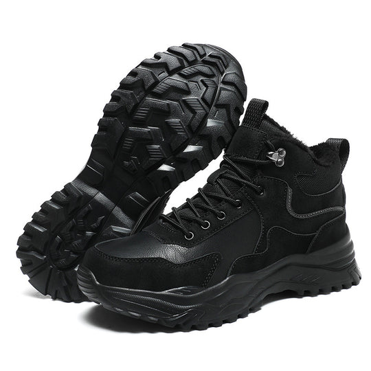 Damen Sportliche Winterstiefel mit strapazierfähigem Obermaterial und rutschfester Sohle EB