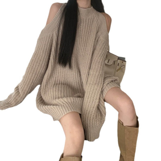 Damen Oversized Strickpullover EB