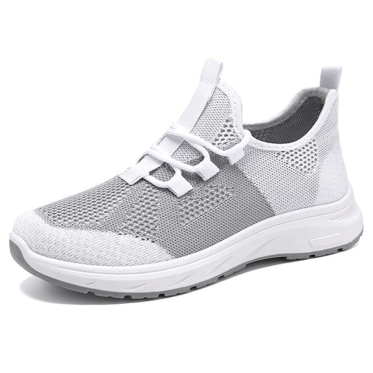 Damen Atmungsaktive und flexible Sport-Sneaker mit elastischem Schnürsystem EB