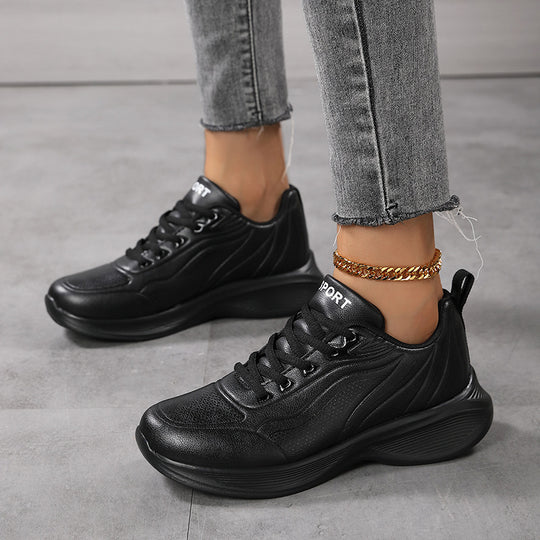 Damen Sportliche Sneakers mit atmungsaktiver Sohle und dämpfendem Fußbett EB