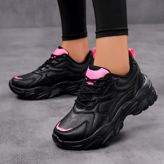 Damen Sportliche Lauf-Sneaker mit gepolsterter Sohle und atmungsaktivem Obermaterial EB