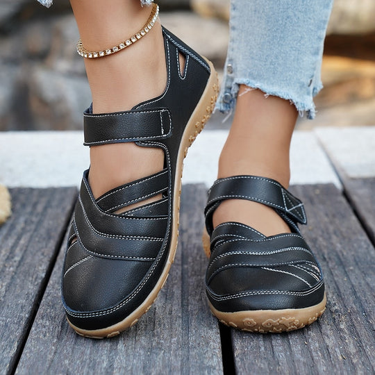 Damen Sandalen mit atmungsaktivem Obermaterial und komfortablem Riemen EB