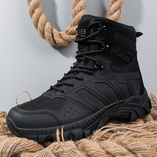 Herren Hochwertige Multifunktionale Wanderschuhe mit Griffiger Sohle EB