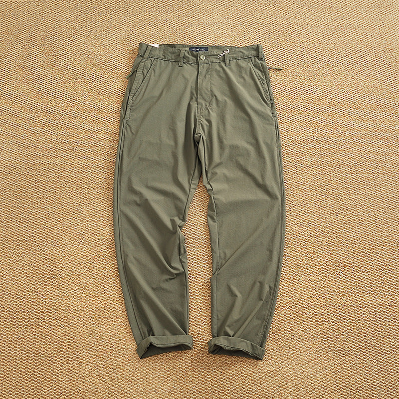 Herren Chino-Hose mit elastischem Bund und praktischen Eingrifftaschen EB