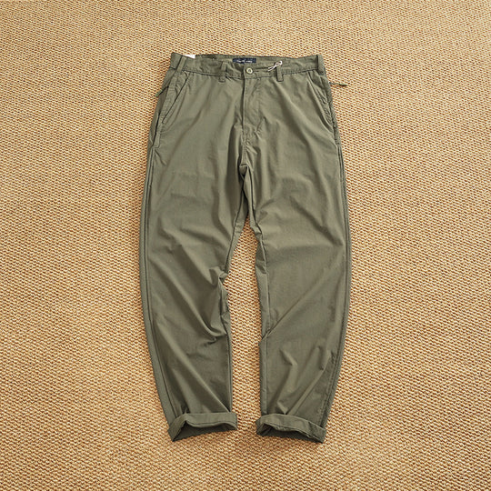 Herren Chino-Hose mit elastischem Bund und praktischen Eingrifftaschen EB