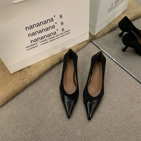 Damen elegante spitze Pumps EB
