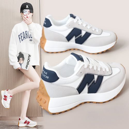 Damen Sportliche Sneakers mit ergonomischem Dämpfungssystem und modischem Design EB