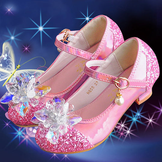 Mädchen Elegante Ballerinas mit Schmuckapplikationen EB