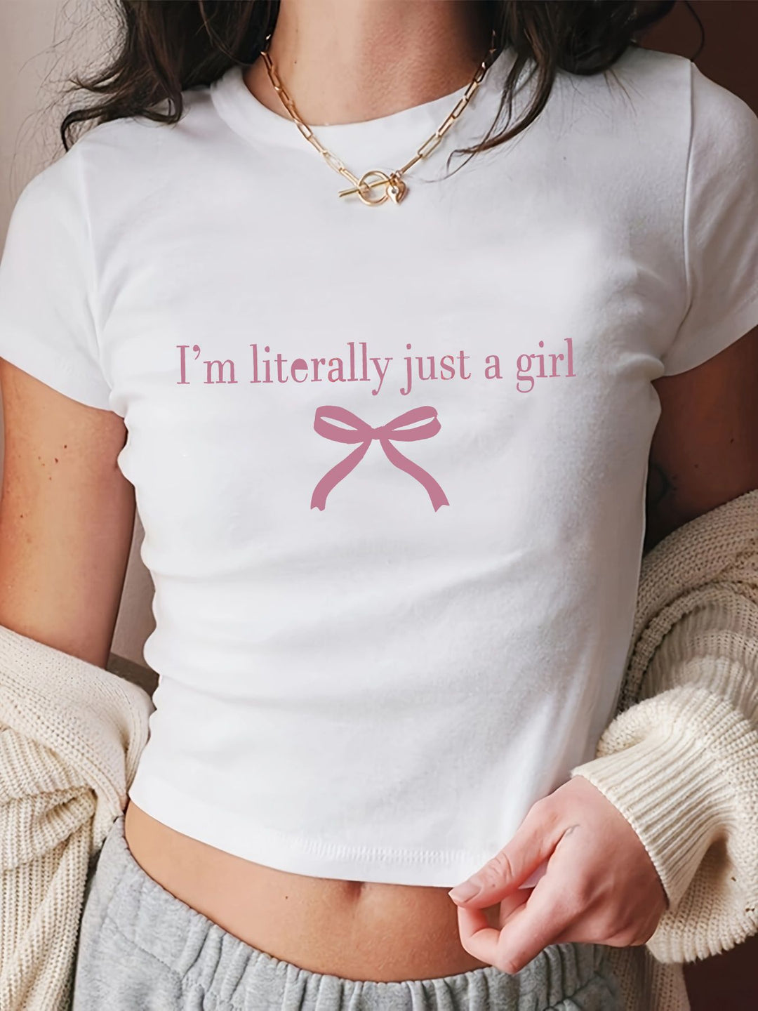 Damen T-Shirt mit künstlerischem Katzenmotiv EB