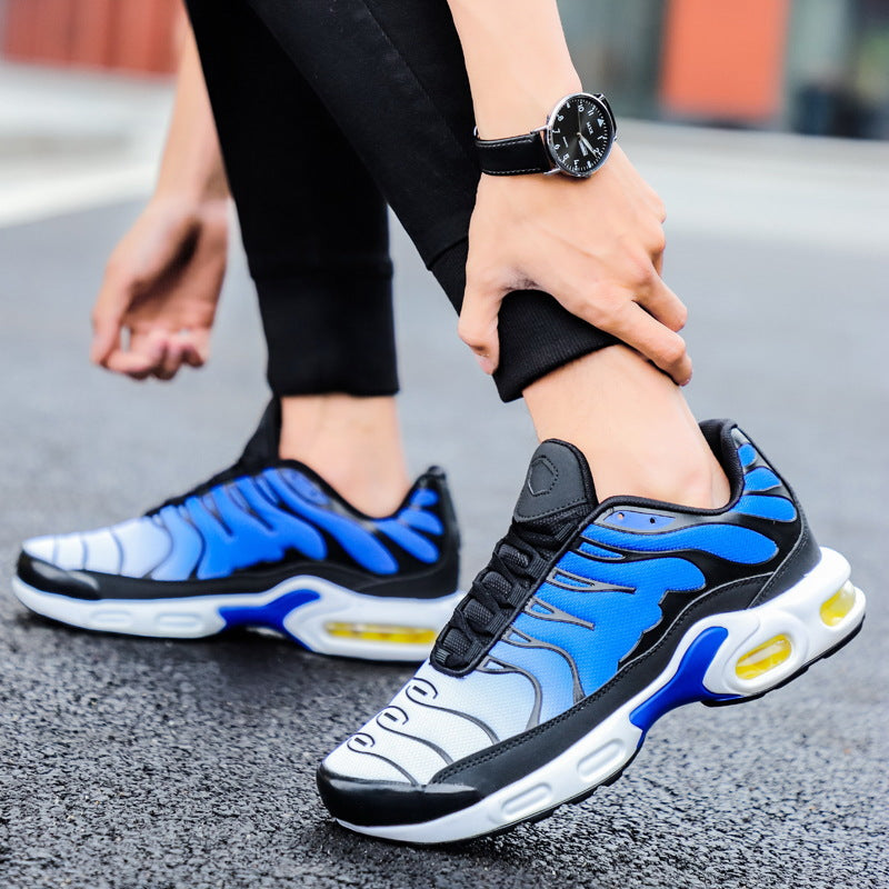 Damen Sportliche Mesh-Sneaker mit dämpfendem Luftpolstersystem und rutschfester Sohle EB