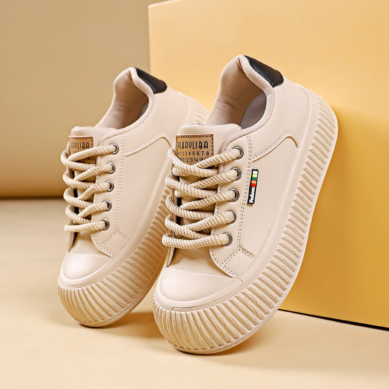 Damen Sneakers mit rutschfester Sohle und extra dicker Profilsohle EB