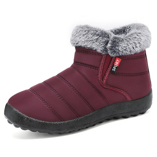 Damen Isolierte Winterstiefel mit rutschfester Sohle und kuscheligem Innenfutter EB
