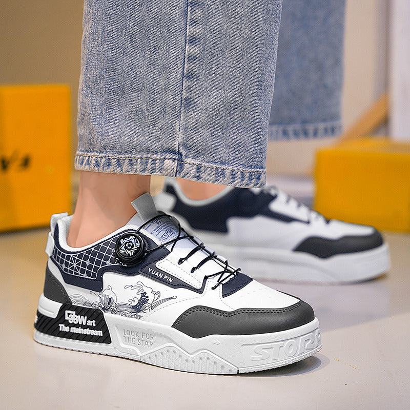 Damen Modische Sneakers mit innovativem Schnellschnürsystem und dämpfender Sohle EB