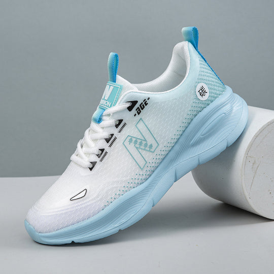 Damen Leichte und atmungsaktive Fitness-Sneaker mit dämpfender Sohle EB