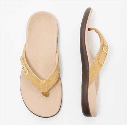 Damen Ergonomische Zehentrenner-Sandalen EB