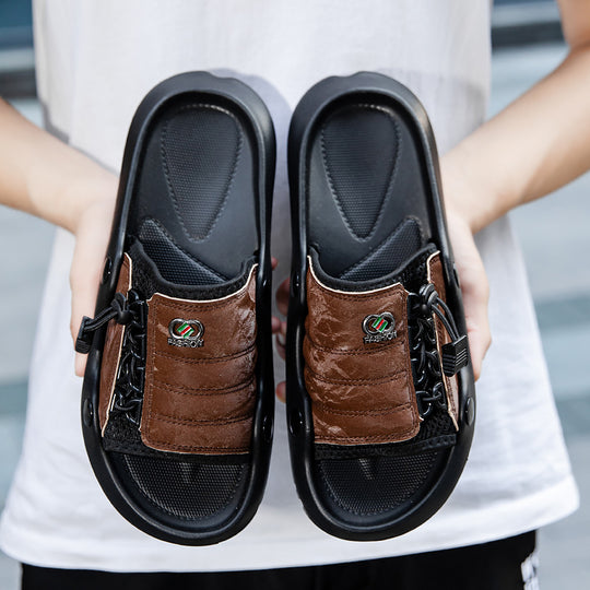 Damen Komfortable und atmungsaktive Badesandalen mit flexibler Sohle EB