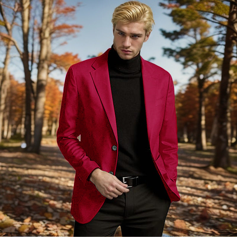 Herren Eleganter Blazer mit stilvollem Schnitt und hochwertigem Material EB