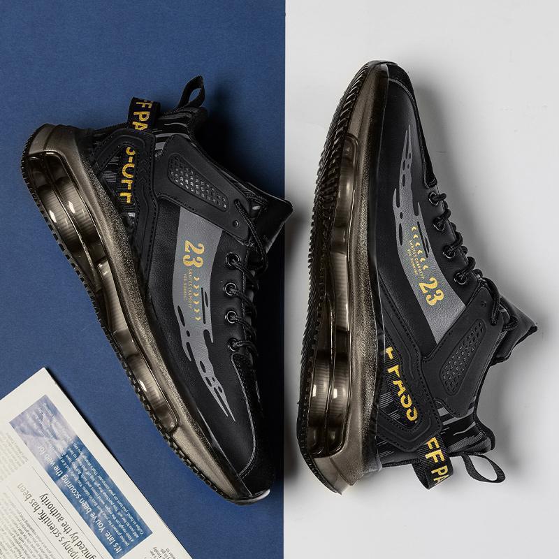 Damen High-Top Sneakers mit dynamischem Dämpfungssystem und atmungsaktiver Mesh-Oberfläche EB