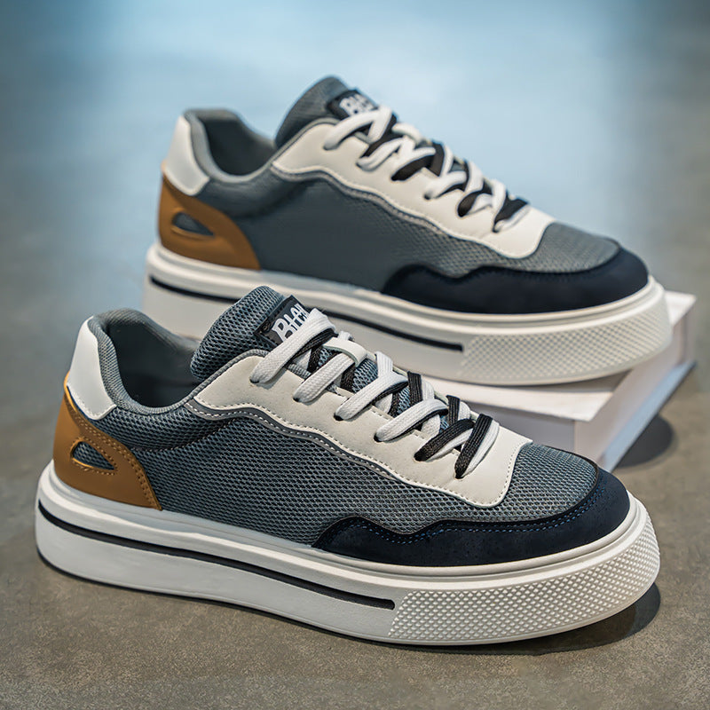 Damen modische Sneakers mit elastischem Obermaterial und rutschfester Sohle EB