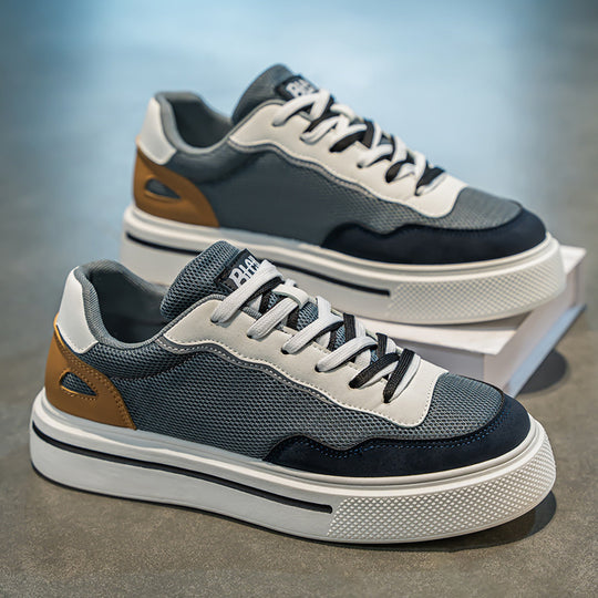 Damen modische Sneakers mit elastischem Obermaterial und rutschfester Sohle EB