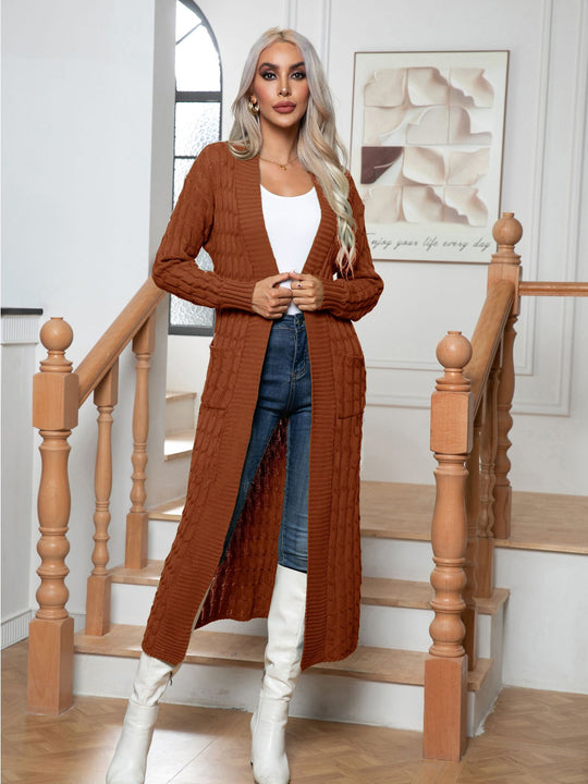 Damen Strickjacke mit Strukturdetails EB