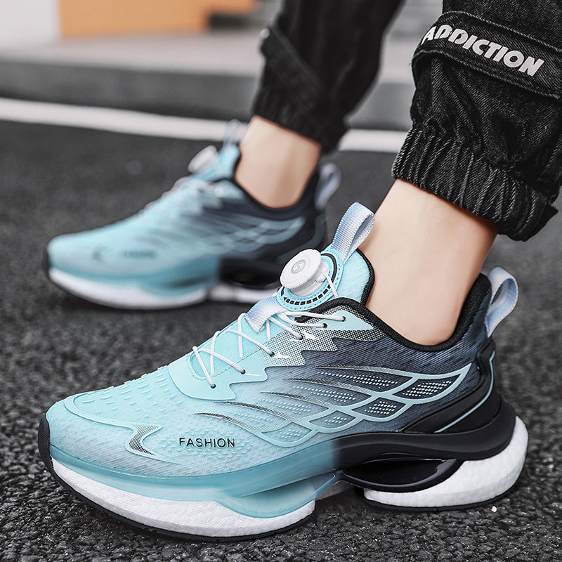 Damen Atmungsaktive Laufschuhe mit innovativem Schnellschnürsystem und dämpfender Sohle EB