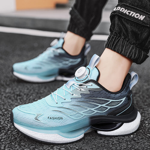 Damen Atmungsaktive Laufschuhe mit innovativem Schnellschnürsystem und dämpfender Sohle EB