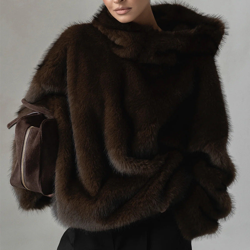 Damen Kuscheliger Oversize-Pullover EB