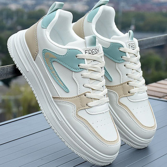 Damen Sportliche Sneaker mit atmungsaktiver Netzstruktur und dämpfendem Fußbett EB