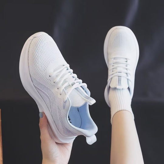 Damen Atmungsaktive Laufsneaker mit flexibler Sohle und dämpfendem Fußbett EB