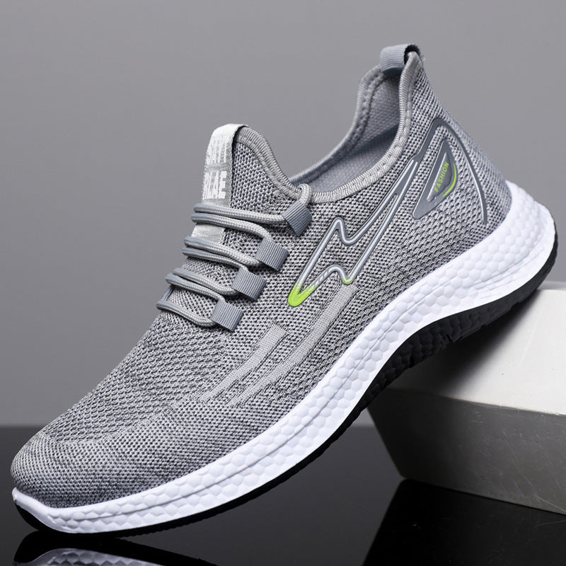 Damen Sportliche Laufschuhe mit atmungsaktivem Mesh-Obermaterial und flexibler Sohle EB