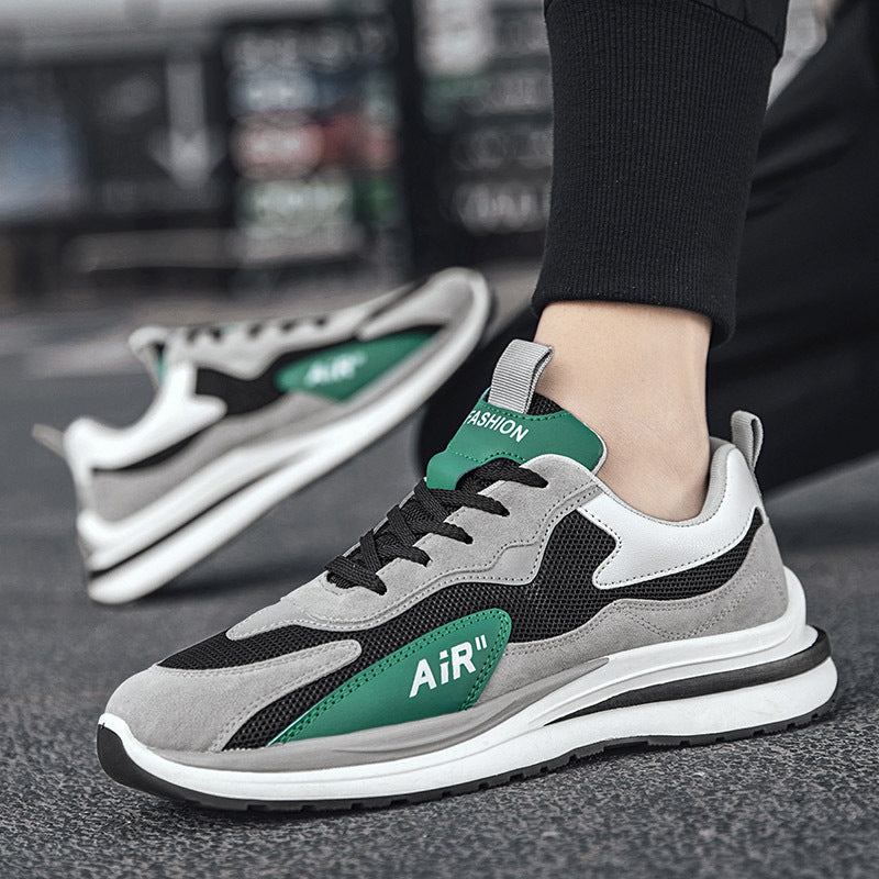 Damen Moderne Sneaker mit atmungsaktiver Mesh-Oberfläche EB