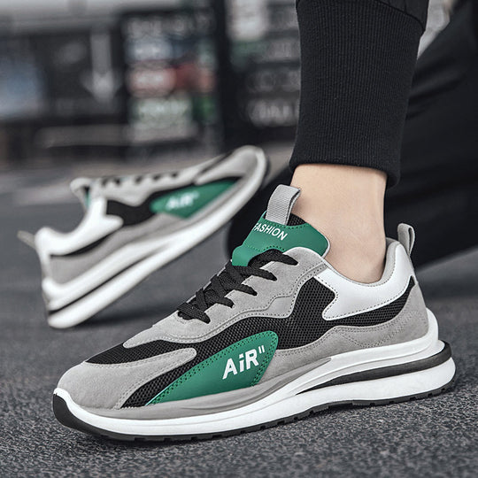 Damen Moderne Sneaker mit atmungsaktiver Mesh-Oberfläche EB