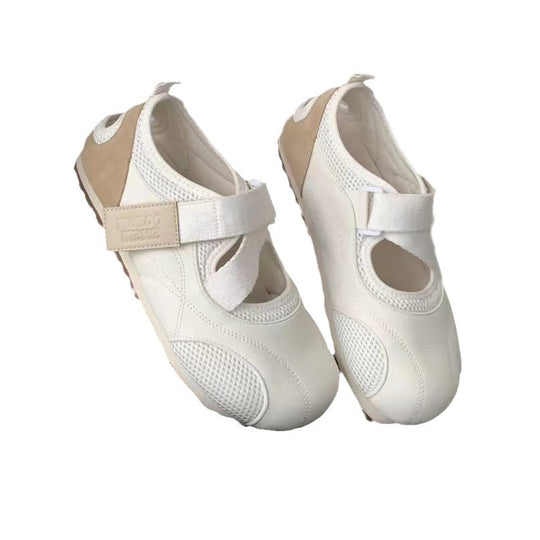 Damen Leichte und atmungsaktive Tanzschuhe mit praktischem Klettverschluss EB